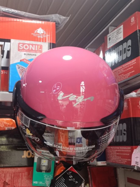 Pink Helmet