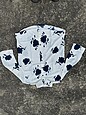 Women's White Floral Printed Full Sleeve Shirt
