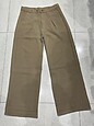 Women’s High-Waist Straight Fit Formal Trousers – Dark Brown